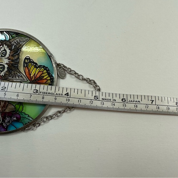Colorful Cat and Butterfly Suncatcher - Picture 3 of 4